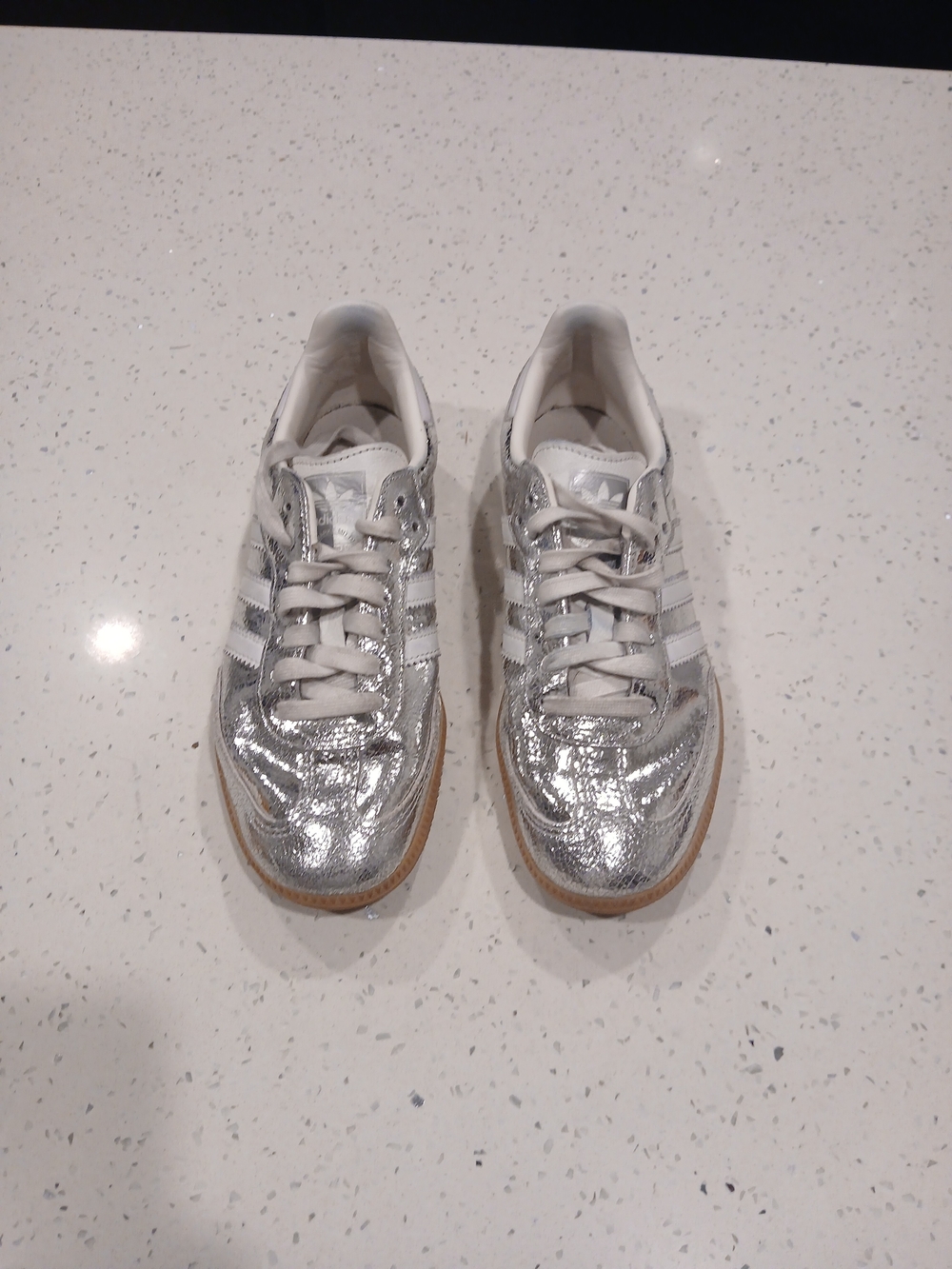 Size 6.5 - Wales Bonner x adidas Samba Silver Metallic